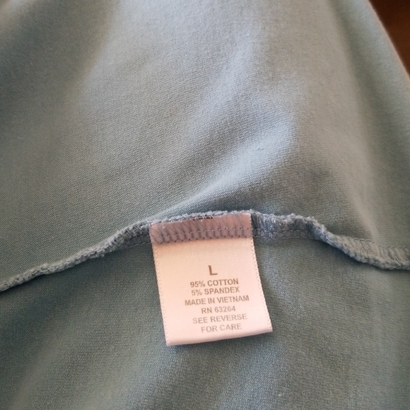 Dressbarn Short Sleeves Vneck Top - Picture 6 of 6